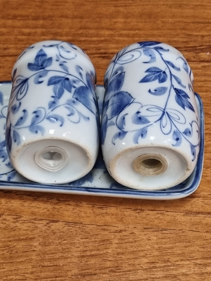 Salt and Pepper porcelain set