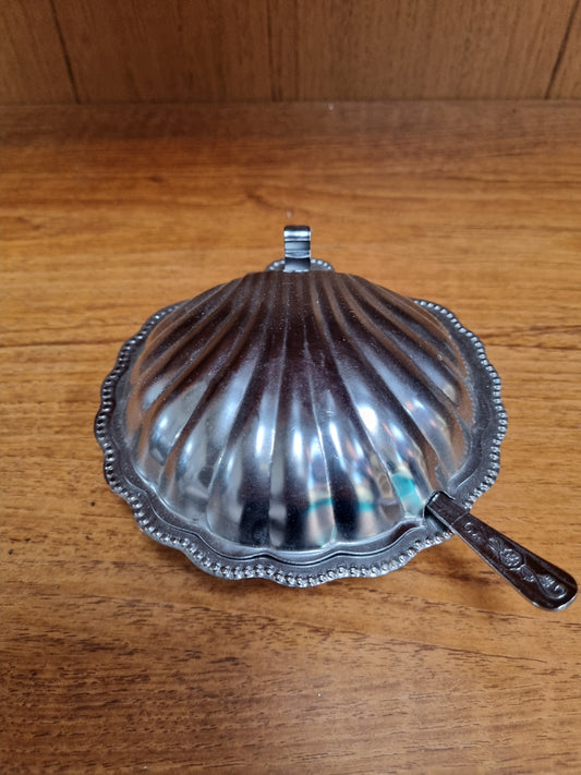 Butter Clam Shell Dish Caviar Bowl