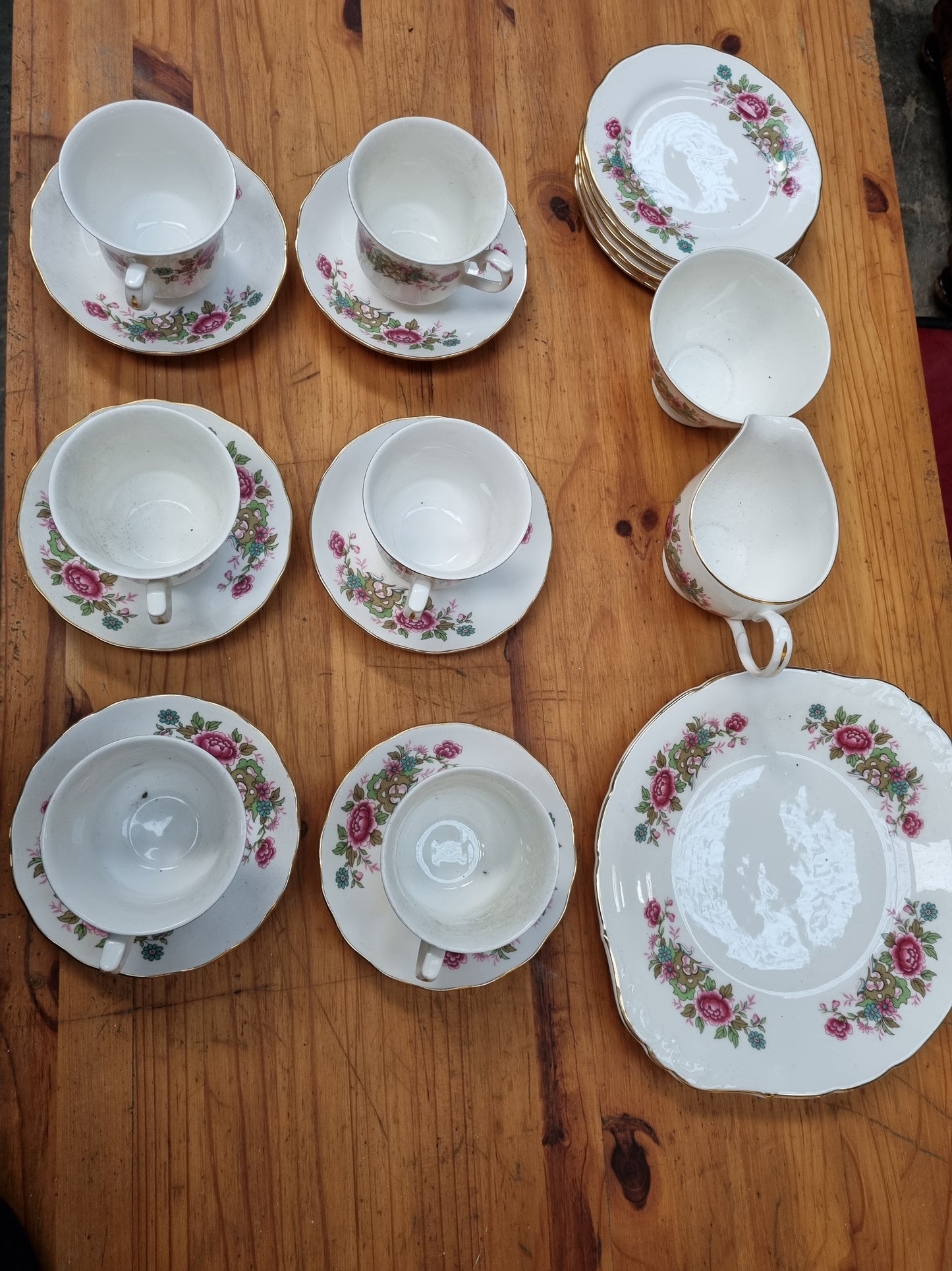 Queen Anne tea set