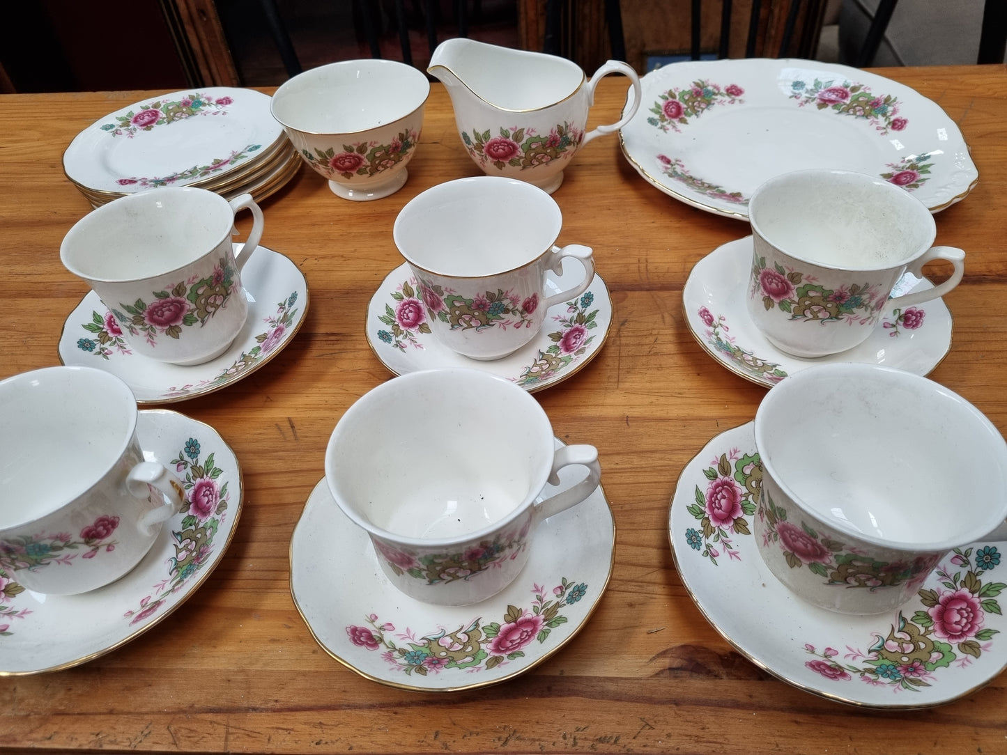 Queen Anne tea set